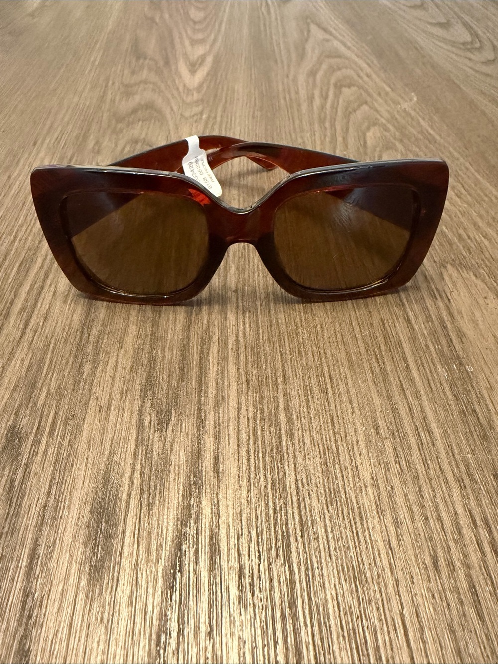 Free People Oversized Tortoiseshell Sunglasses - Brown